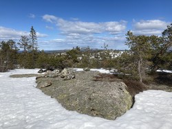 Nordøst for Bjønntjønn