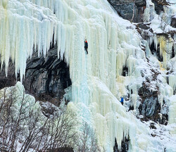 Hesthåggån isklatring