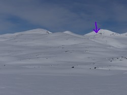 Sør for Høybrean