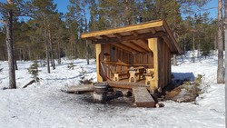 Kroktjernet gapahuk