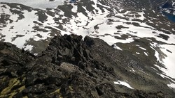 Semeltinden klyving sørryggen