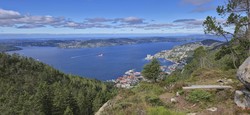 Utsikt over Ytre Sandviken