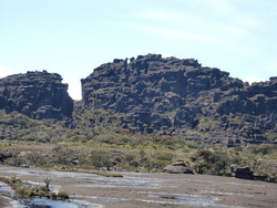 Point on Mount Roraima plateau