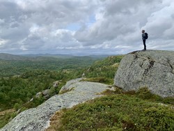 Sørvest for Hestvatnet