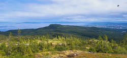 Gråkallen panorama mot nordøst
