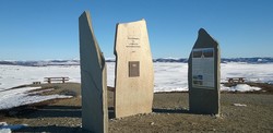 Langsua nasjonalpark infotavler og benker