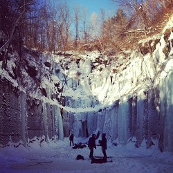 Auburn Ice Canyon
