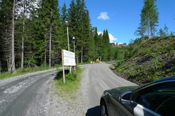 Lauvåsvangen bomveg