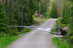 Gardvannsvegen bom