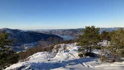 Holefjellet utsikt vest