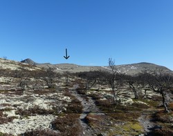 Sørøst for Raudsjøpiggen