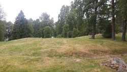 Gravhaug krigerhøvdingen på Hunn