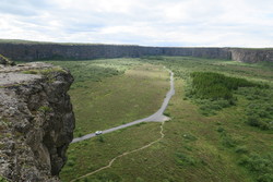 Eyjan i Ásbyrgi