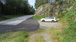 Fensfjordvegen parkering
