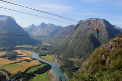 Romsdalsstigen Via Ferrata - Vestveggen
