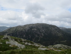 Vardefjellet 637 m i Masfjorden