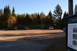 Siljan vanntårnet parkeringsplass