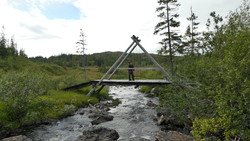 Aunbuvatnet brua
