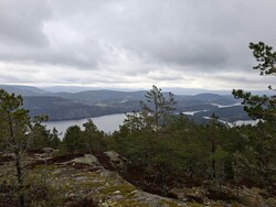 Valsfjell utsikt mot Norsjø