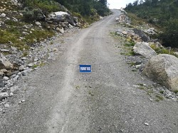 Stavsete stengt veg