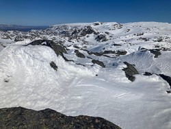 Sørøst for Kyrkjedørsnuten