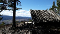 Utsikten ved Svenskevegen