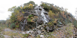 Foss over Kleppsvatnet