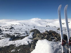 Nordøst for Skavlevatnet