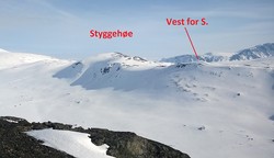 Vest for Styggehøe
