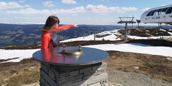Kvitfjell sikteskive 1032 moh