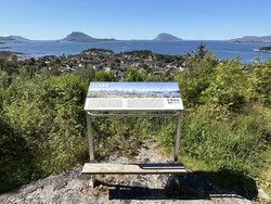 Nord på Storåsen sikteskive