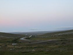 Hanglefjellet parkering