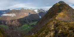 Horpedalen - Ryssenipa, Raunehaugseggi