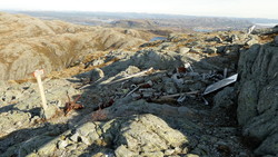 Flyvraket på Tønnølsfjellet