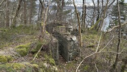 Bunker (10) sør for Hestabakken