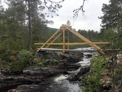 Tømmerdalselv brua
