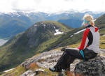 Blåfjellet 1086 m i Jølster Blåfjellet 1086 m i Jølster